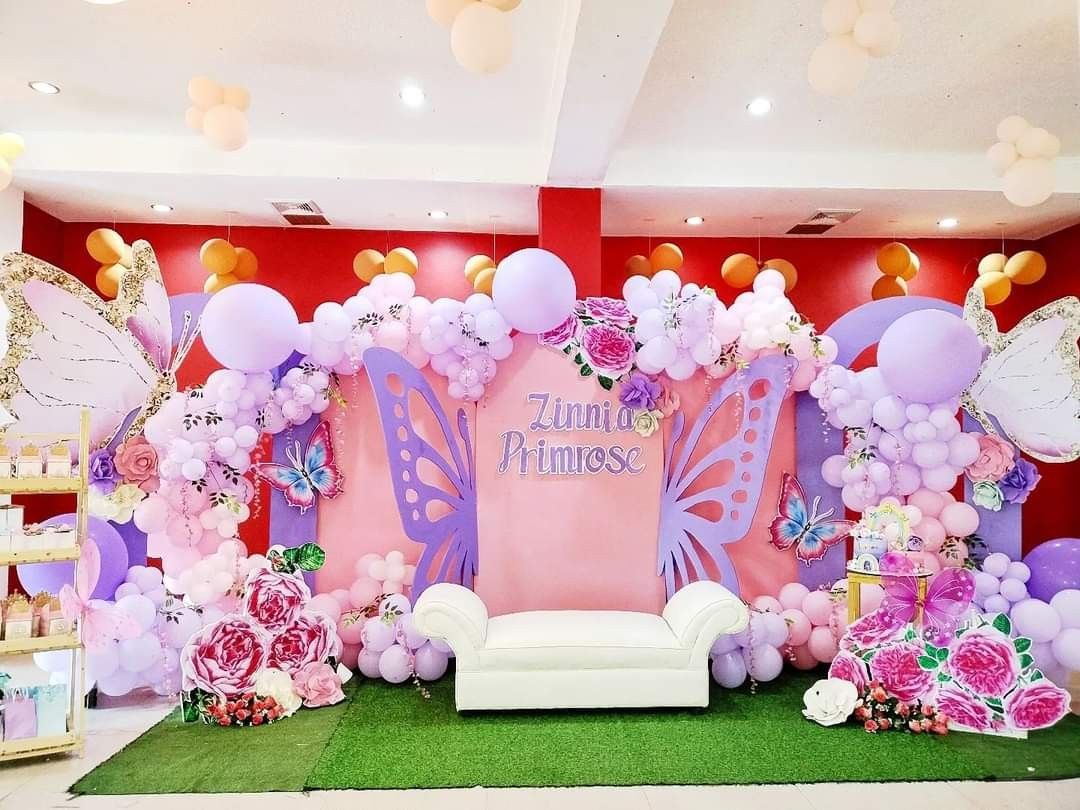 Butterfly Theme Decoration on rent for birthday wedding events