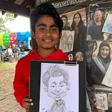 Caricature on rent for birthday wedding events