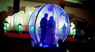 Crystal Ball Entry on rent for birthday wedding events