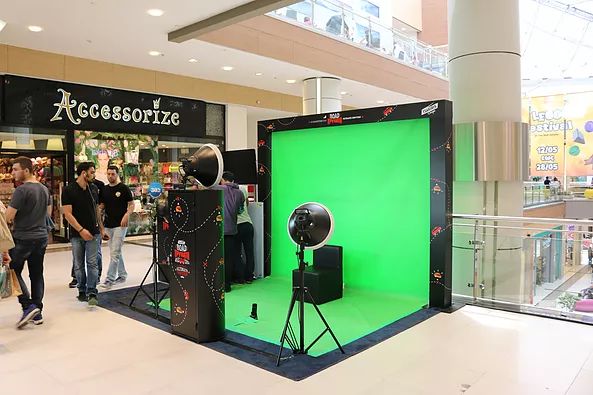 Green Screen Photo Booth / Video Booth on rent for birthday wedding events