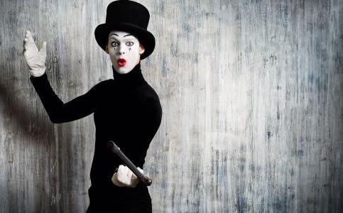 Mime Artist on rent for birthday wedding events