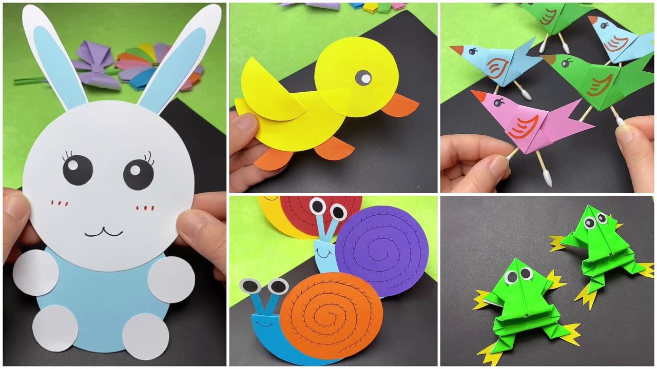 Paper craft activity for kids on rent for birthday wedding events