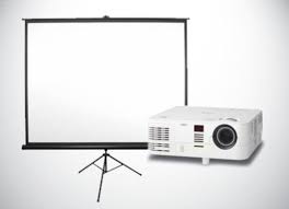 Projector and Screen on rent for birthday wedding events