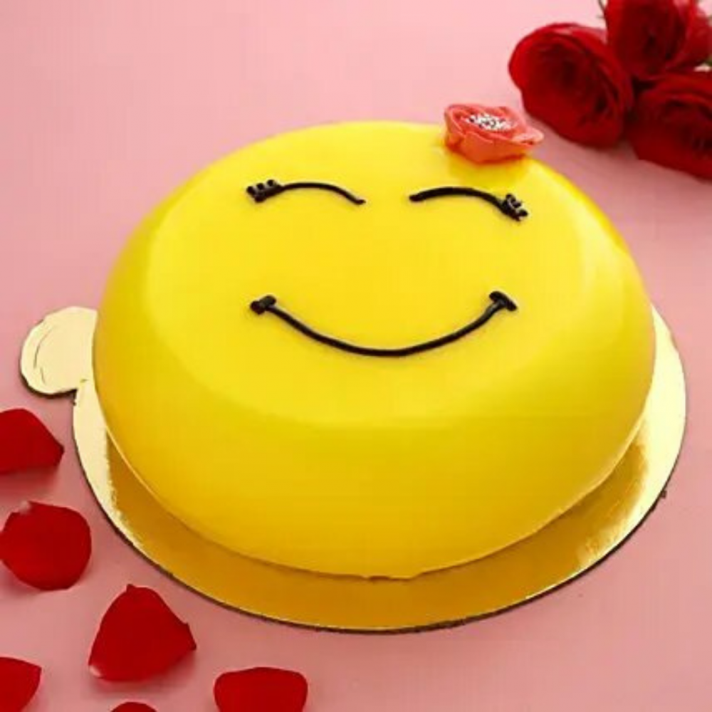 Smilie cake 