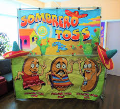 SOMBRERO TOSS GAME on rent for birthday wedding events