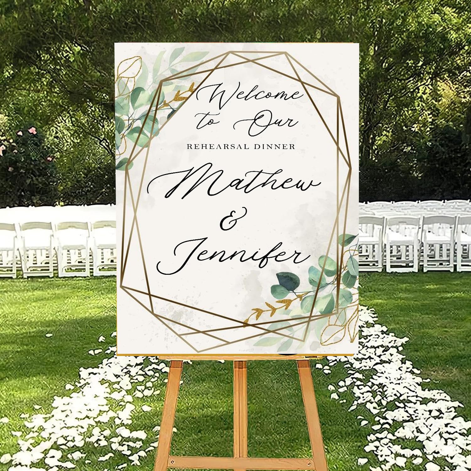 Welcome Sign Board on rent for birthday wedding events