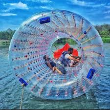 ZORBING WATER POOL 16 X 16 on rent for birthday wedding events