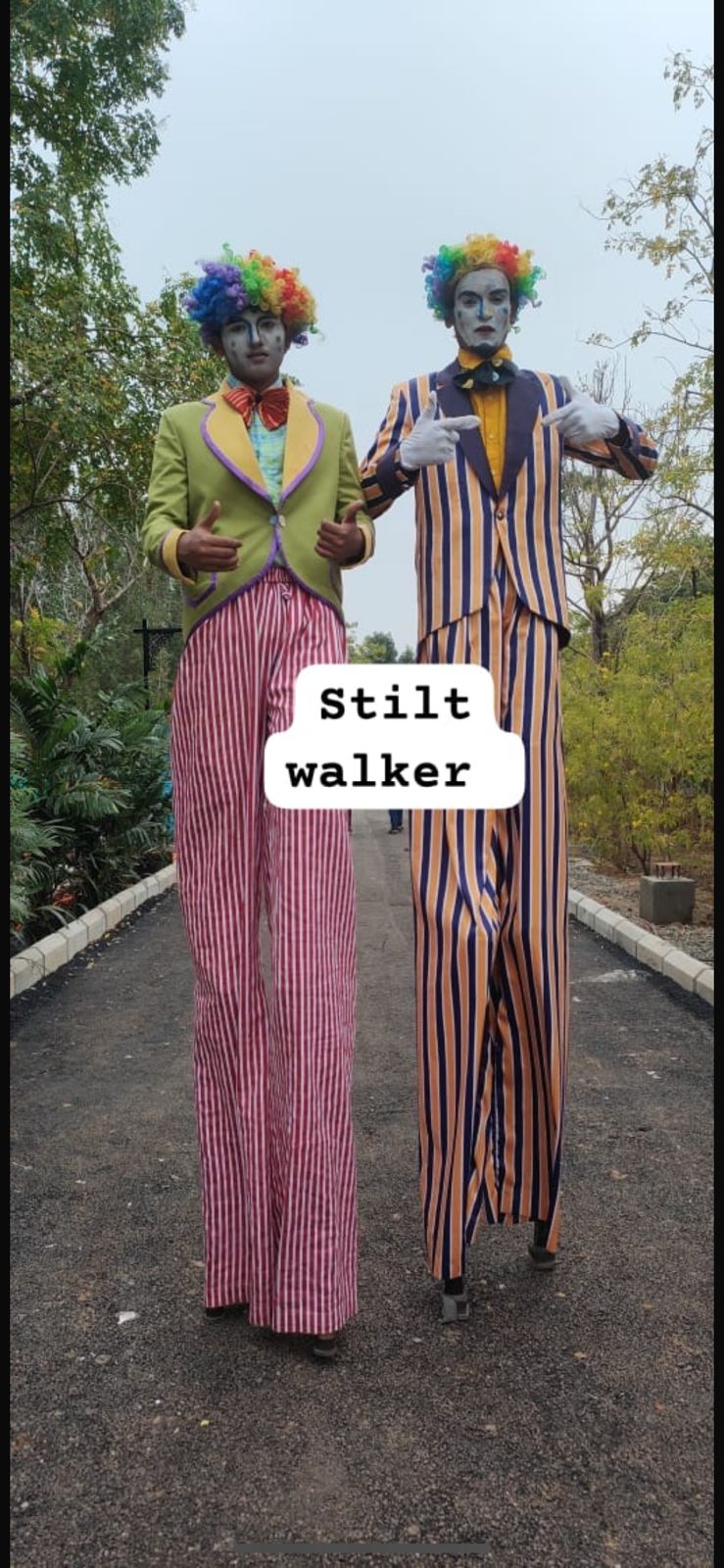 Stilt Walker Rent for birthday wedding corporate events